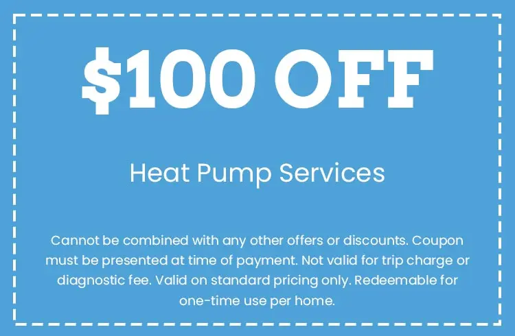 Discount on Heat Pump Services