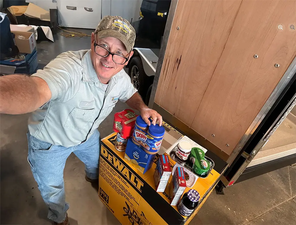 food drive donation