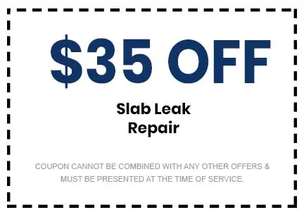 Discounts on Slab Leak Repair