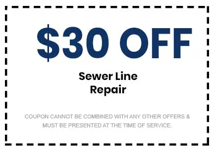 Discounts on Sewer Line Repair