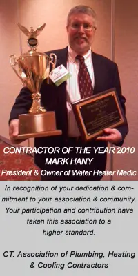 Contactor of the Year Vernon Water Heater Repair