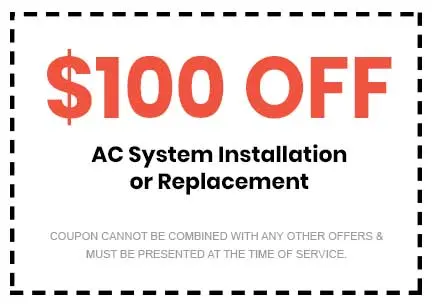 Discounts on AC System Installation or Replacement