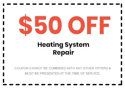 Discounts on Heating System Repair