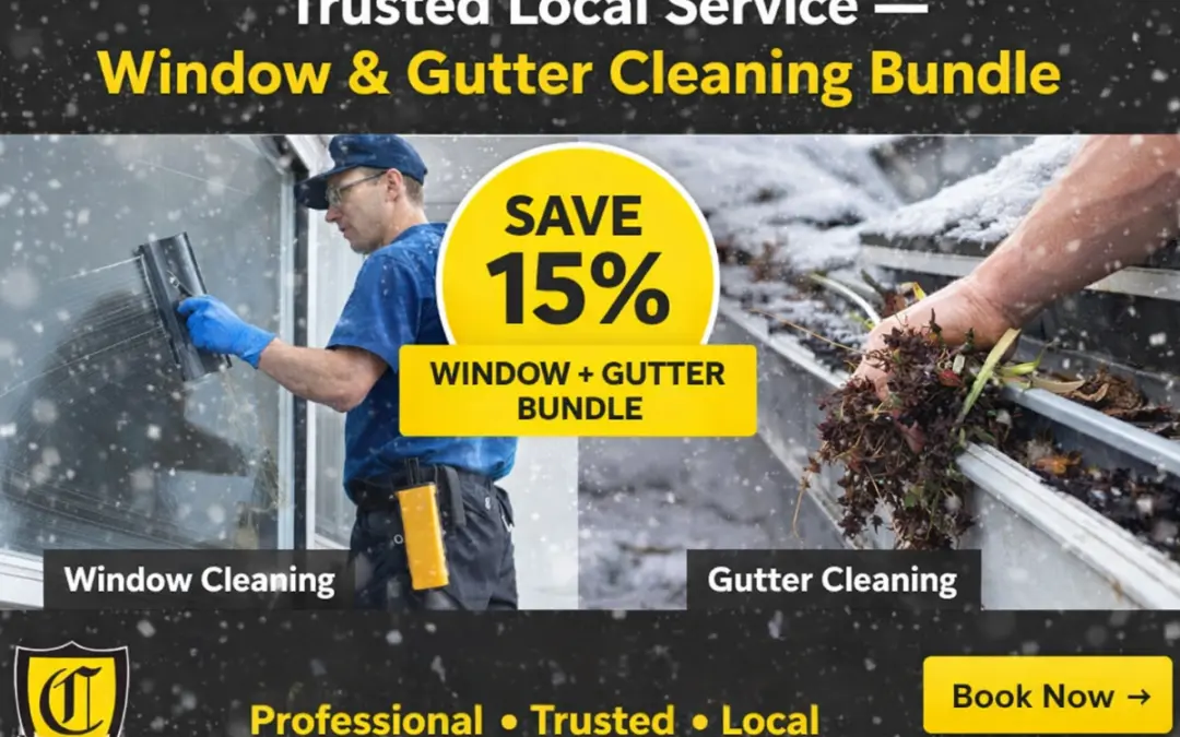 Save 15% on Window and Gutter Cleaning Services – Professional Care for Your Home | Crestview Window Cleaning