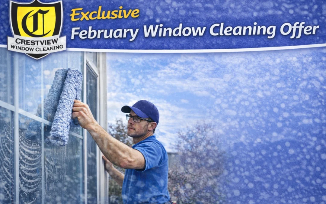 Exclusive February Window Cleaning Special Offer – Book Now!