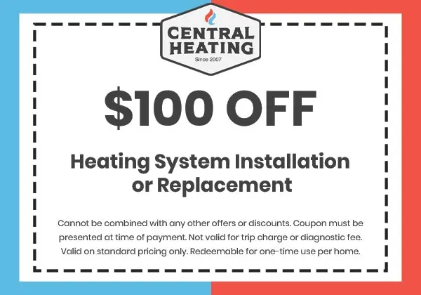 Discounts on Heating System Installation or Replacement
