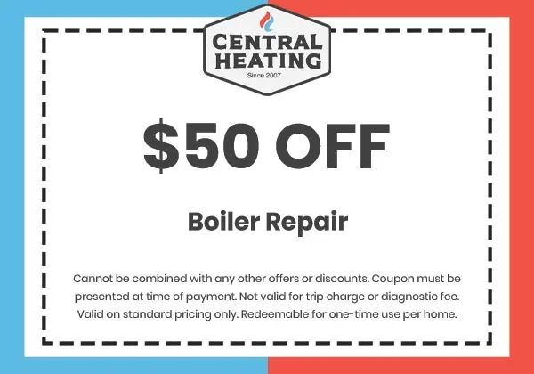 Discounts on Boiler Repair