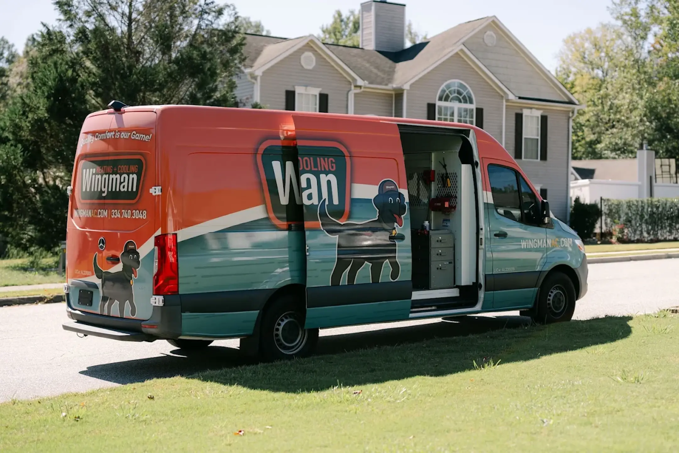 Wingman hvac van