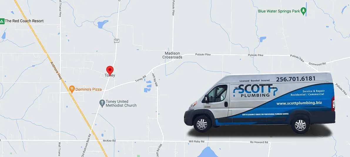Scott Plumbing - Residential Plumbing Services in Toney, AL