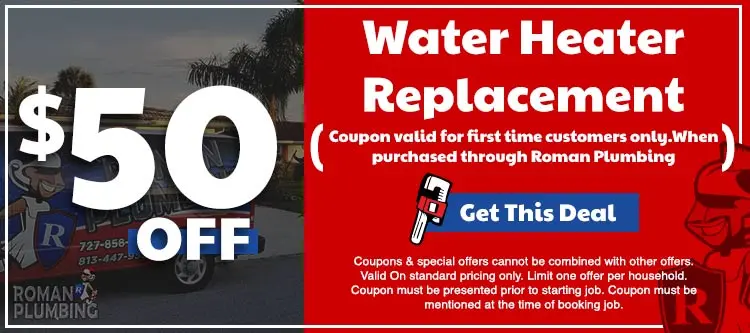 water heater replacement services in New Port Richey, FL