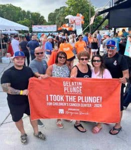 Gelatin Plunge for the Children's Cancer Center