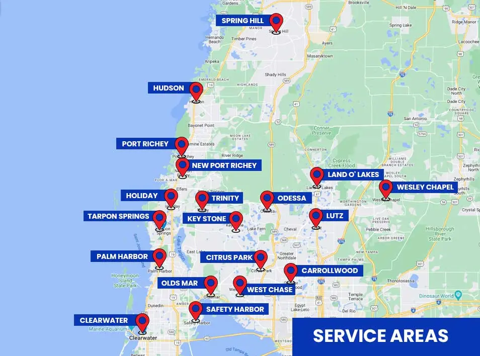 service areas map