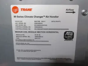 Trane replacement coil