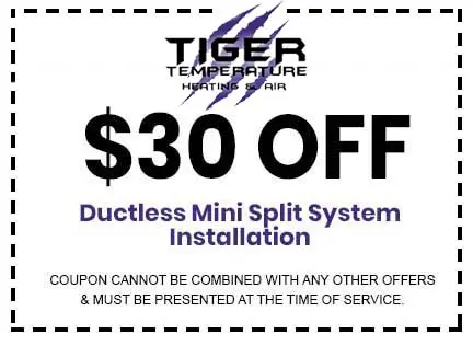 Discounts on Ductless Mini Split System