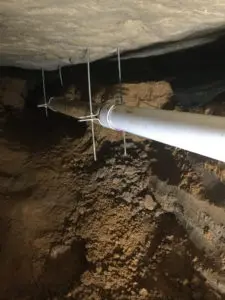 gap between drit and foundation