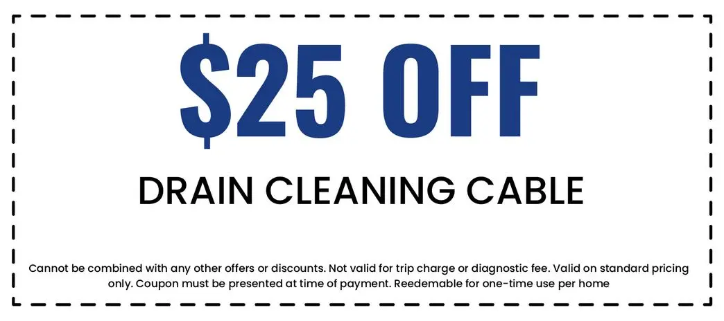 Discount on Drain Cleaning Cable