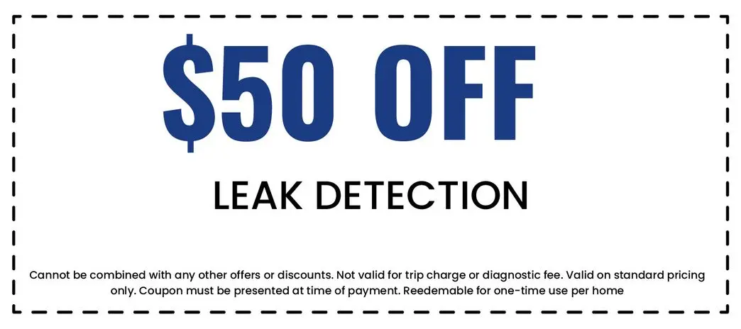 Discount on Leak Detection