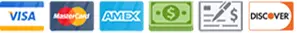 All Payment Methods We Accept