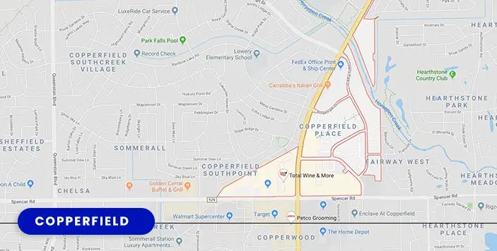 plumbing and water heater services in Copperfield, TX