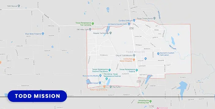plumbing and water heater services in Todd Mission, TX