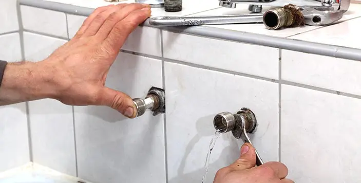 We can help you today with our expert slab leak repair services