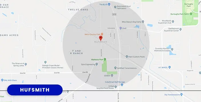 plumbing and water heater services in Hufsmith, TX