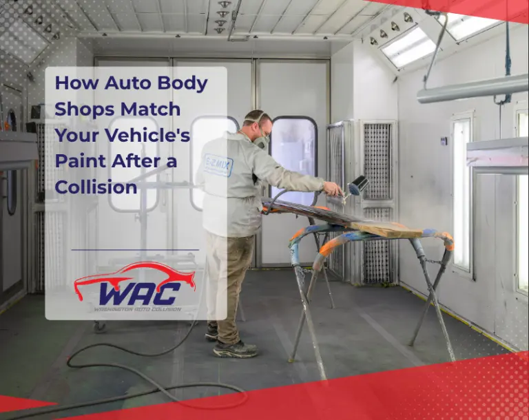 How Auto Body Shops Match Your Vehicle's Paint After a Collision