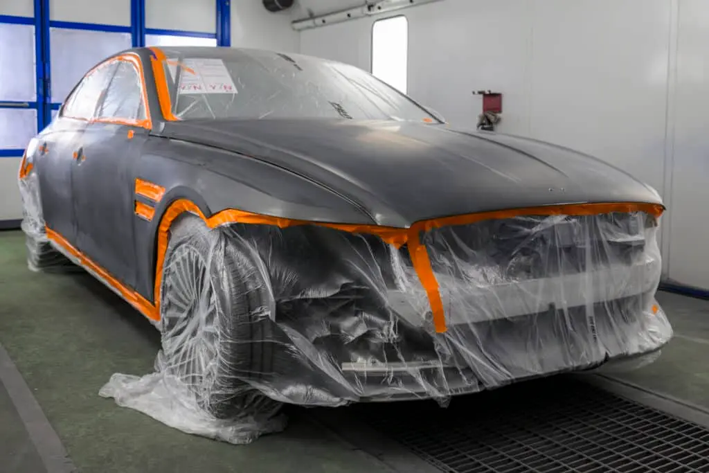 Collision Repair Includes Paint and Finish, Too