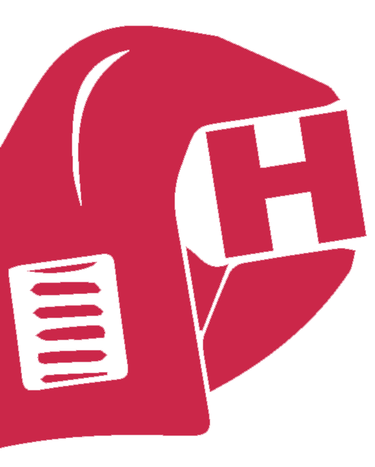 Wrench with red handle and white "H" logo, symbolizing Hancock & Son Plumbing, Heating and Air Conditioning services.