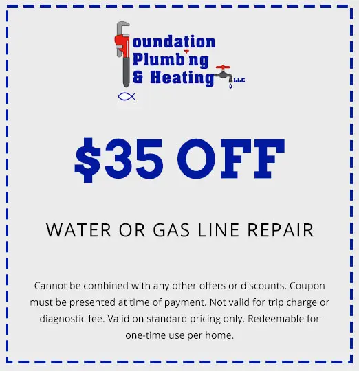 Discounts on Water or Gas Line Repair