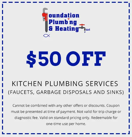Discounts on Kitchen Plumbing Services