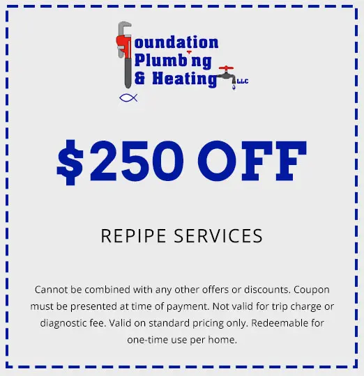 Discounts on Repipe Services