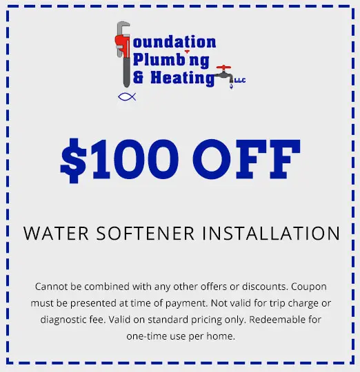 Discounts on Water Softener Installation