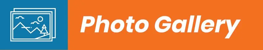 Photo gallery button for AirLux Heating & Cooling, featuring images of HVAC services and installations.