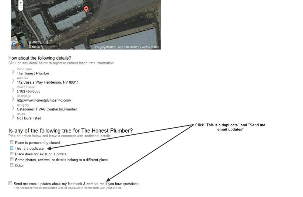 Google Maps Optimization - Duplicate - Merge Listings