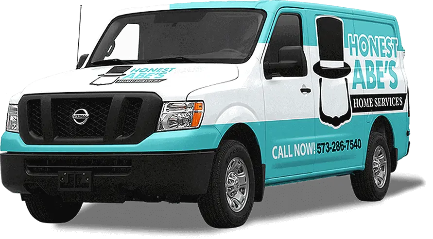 Honest Abe’s Home Services truck wrap