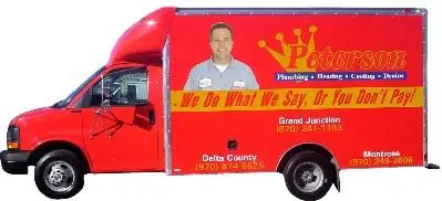 Peterson Plumbing Truck