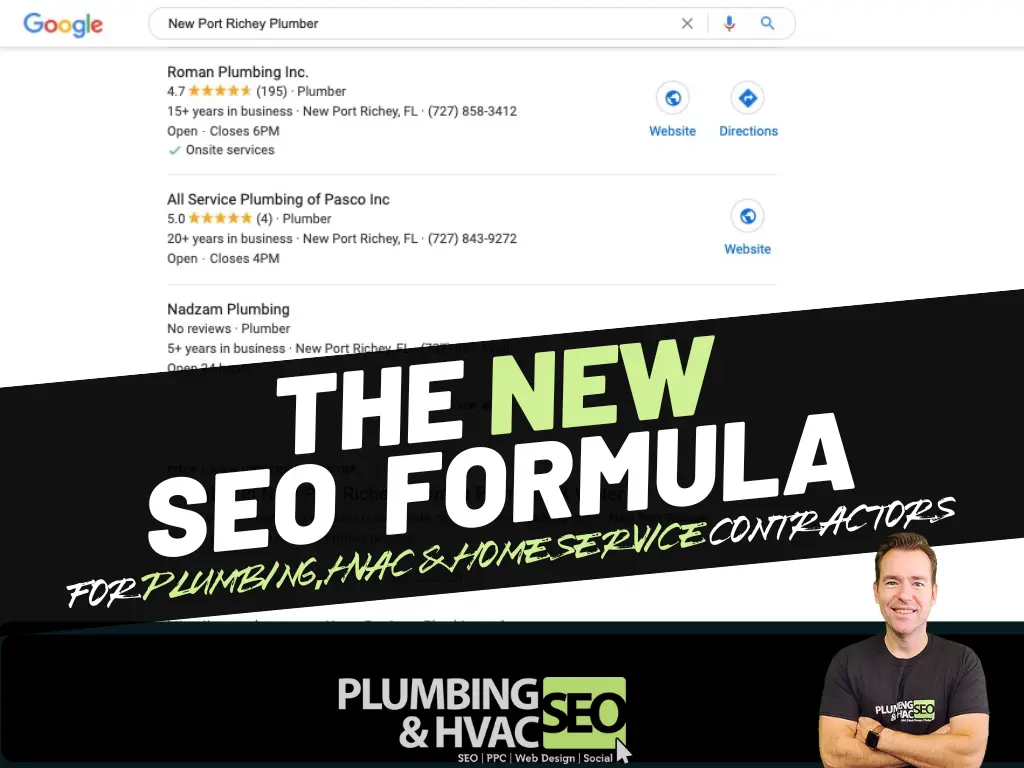 The NEW SEO Formula for Plumbing & HVAC