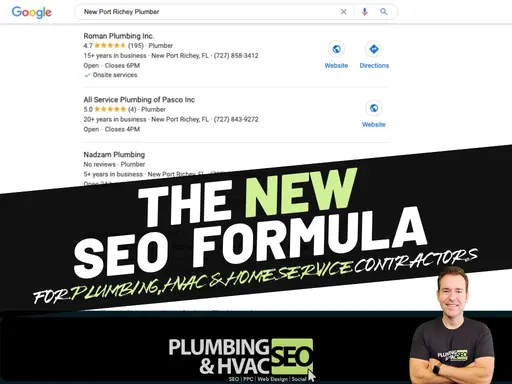 The NEW SEO Formula for Plumbing & HVAC