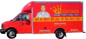 Peterson Plumbing Truck