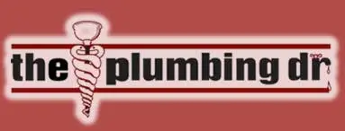 Logo of The Plumbing Dr featuring a stylized plumbing snake and faucet, representing reliable plumbing services and emergency support in Falls Church and Arlington, VA.