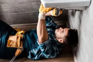 bathroom plumbing