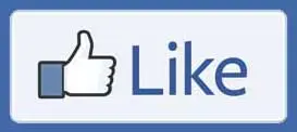 Facebook "Like" button graphic symbolizing customer satisfaction and engagement for Charles Krull & Son Plumbing & Heating services.