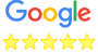 Google 5 stars badge