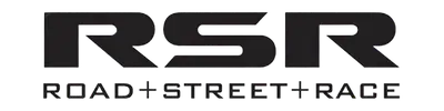 Aces Auto Elite - Logo with bold, black letters RSR above the words ROAD + STREET + RACE in all caps, separated by plus signs, on a light background. | Arizona Luxury & Exotic Car Service
