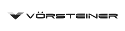 Aces Auto Elite - The image shows the Vorsteiner logo, featuring a stylized V symbol in black and gray to the left of the word VÖRSTEINER written in bold, modern uppercase letters with umlauts over the O. | Arizona Luxury & Exotic Car Service