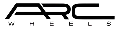 Aces Auto Elite - Logo for ARC Wheels. The word ARC is in bold, modern black font, with WHEELS spelled out in smaller, spaced black letters underneath. The design is clean and minimalist on a light background. | Arizona Luxury & Exotic Car Service