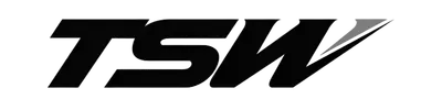 Aces Auto Elite - Black stylized TSW logo on a light gray background, with the tip of the W highlighted in gray, creating a dynamic, motion-inspired effect. | Arizona Luxury & Exotic Car Service