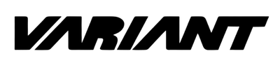 Aces Auto Elite - The word VARIANT is written in bold, black, stylized capital letters with a futuristic and angular design on a light gray background. | Arizona Luxury & Exotic Car Service
