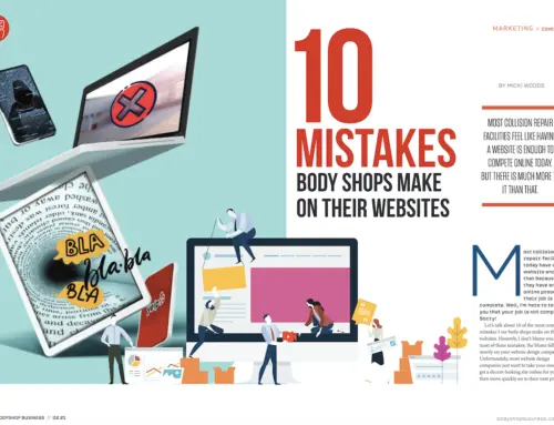 10 Mistakes Body Shops Make On Their Websites